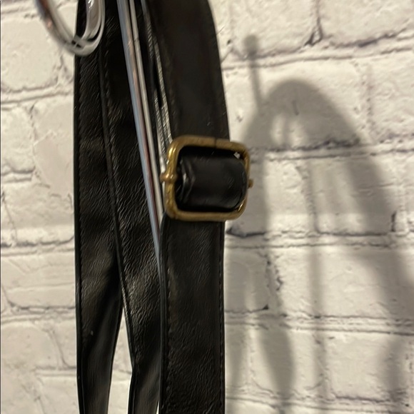 T-Shirt & Jeans Black Crossbody Bag with Braided Accents - Picture 7 of 8